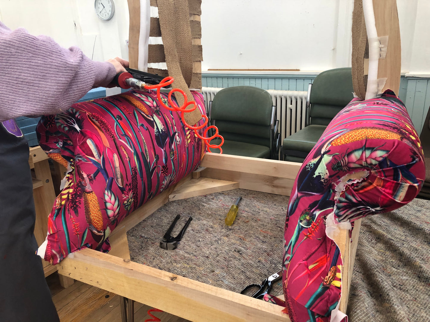 4 week (evening) Make your own Wingback Chair Course - March 2027