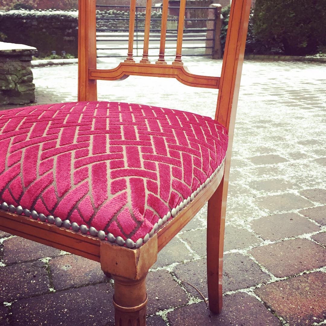 Reupholster your own Dining chair seats (Sunday 14th February 2027)