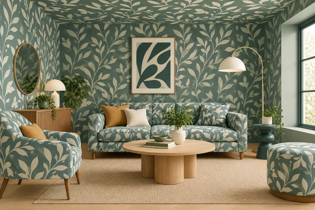 Pattern Drenching Interior Trend Done Well
