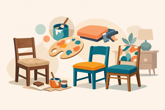 How to Restore Dining Chairs With Colour and Character