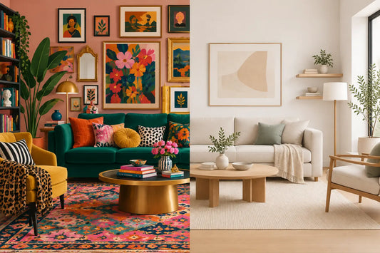 Maximalist Style vs Minimalism: Which Feels Like Home?