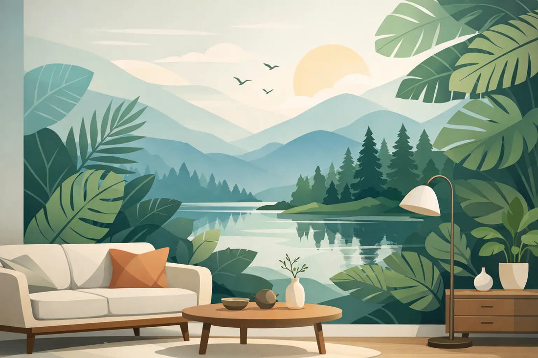 Nature Inspired Wallpaper That Changes a Room