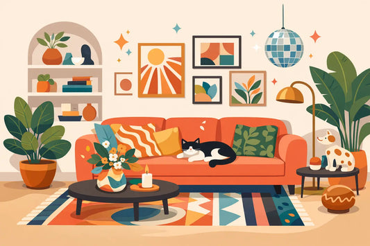 How to Style Maximalist Living Rooms with Joy