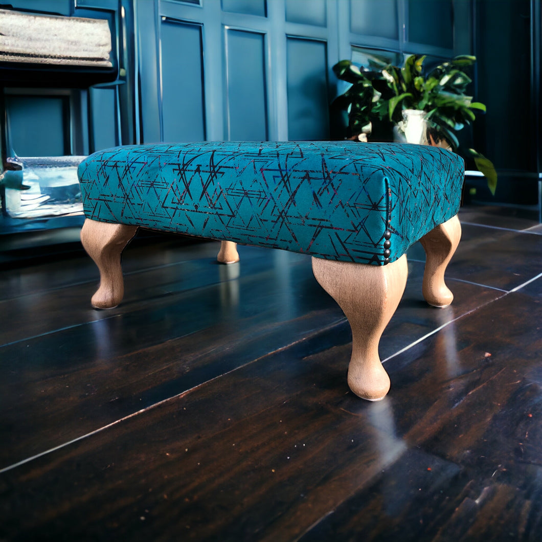Small Footstool (Prismatic) - Made to Order