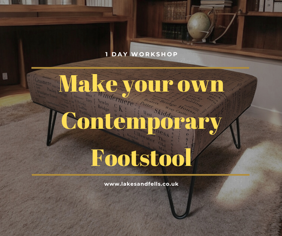 Make your own Contemporary Footstool (Saturday 13th June 2026)