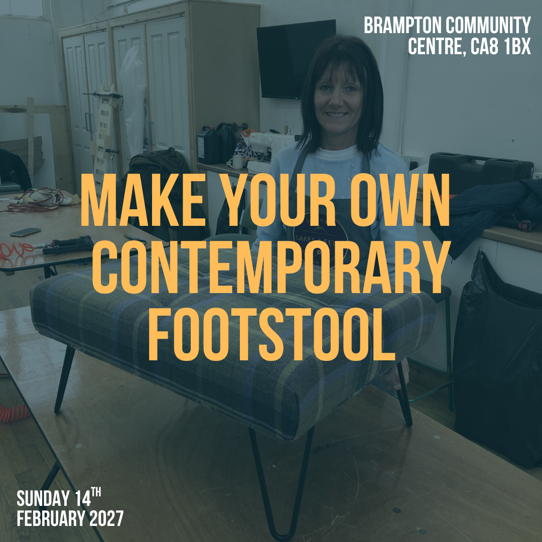 Make your own Contemporary Footstool (Sunday 14th February 2027)