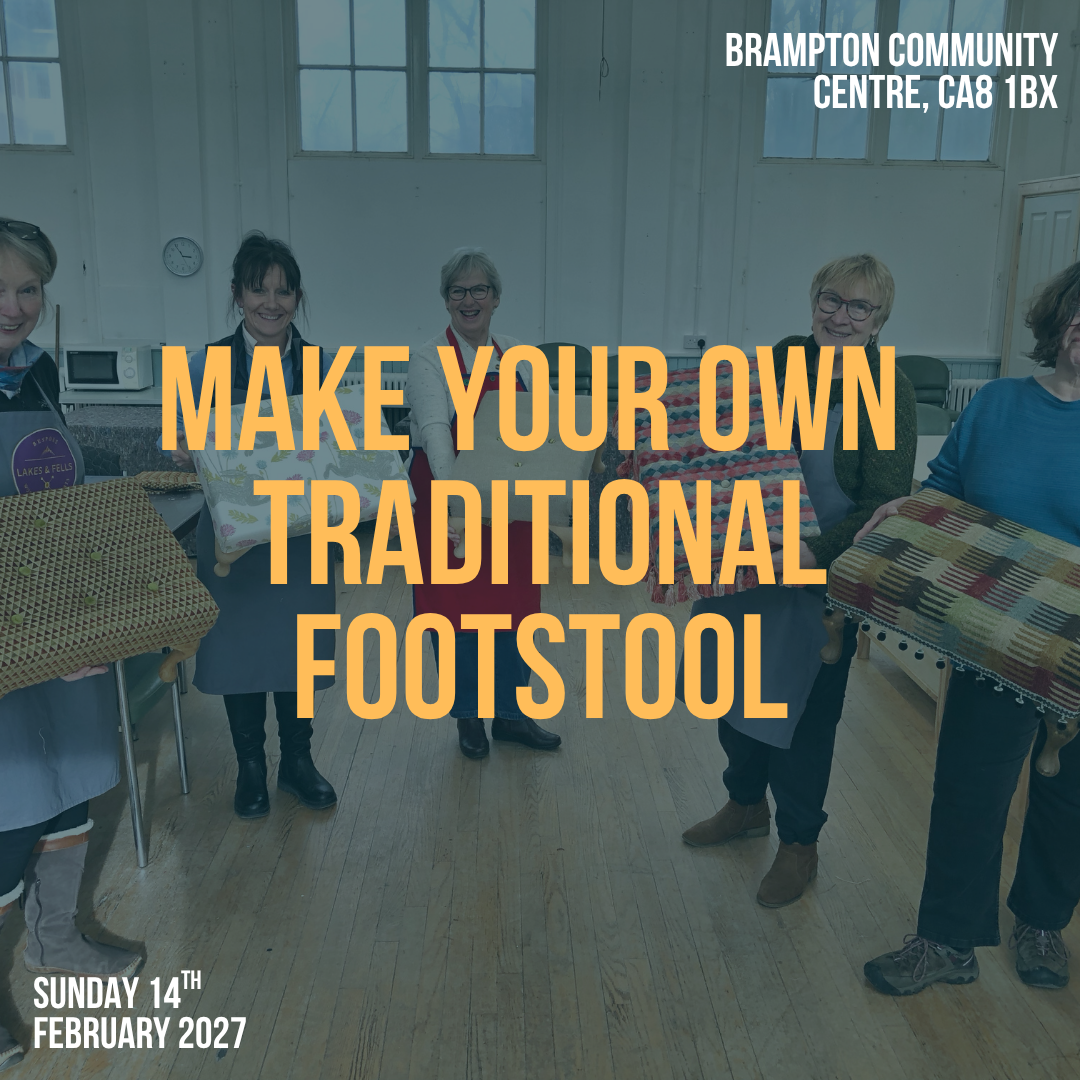 Make your own Traditional Footstool (Sunday 14th February 2027)
