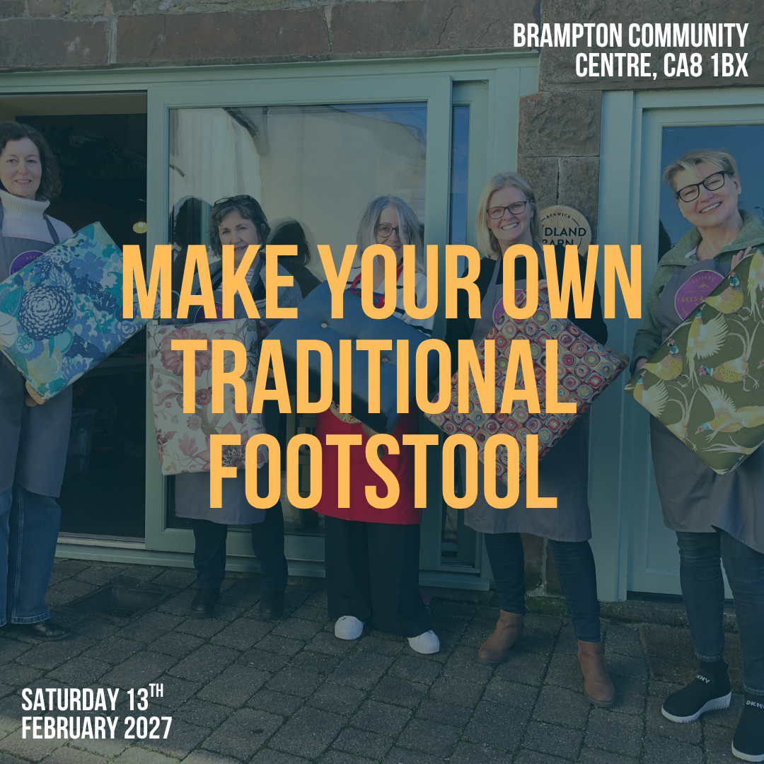 Make your own Traditional Footstool (Saturday 13th February 2027)