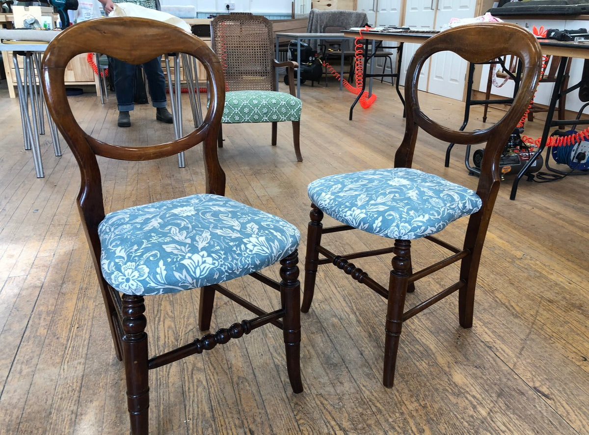 Reupholster your own Dining chair seats (Sunday 14th February 2027)