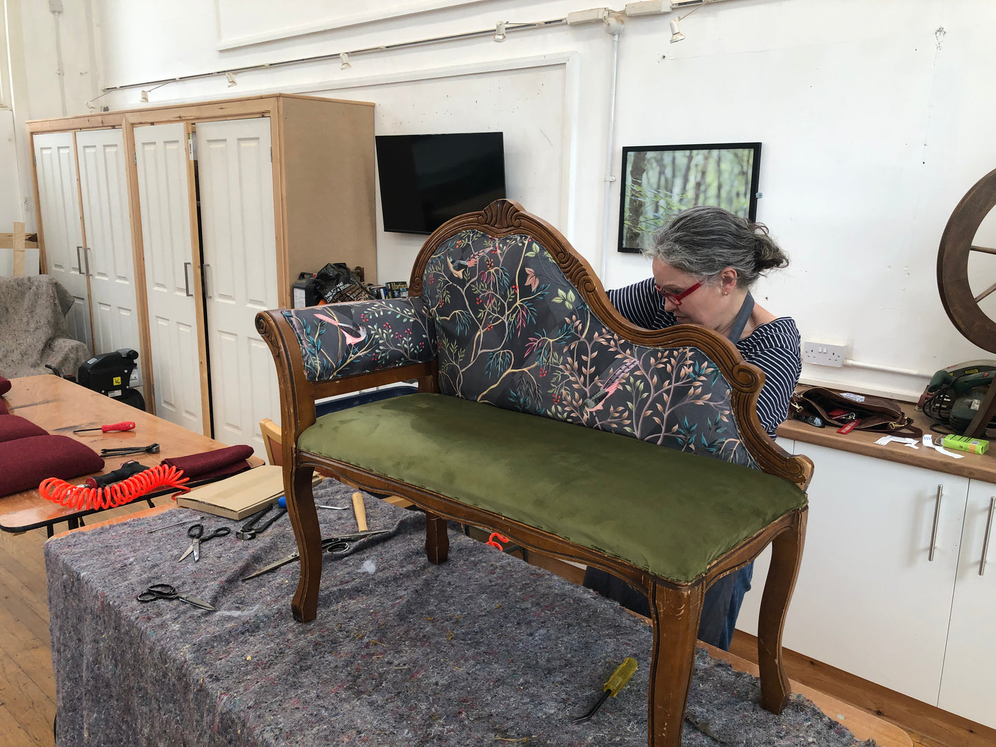 Small Chair Weekend Reupholstery Project (Sat 3rd & Sun 4th April 2027)