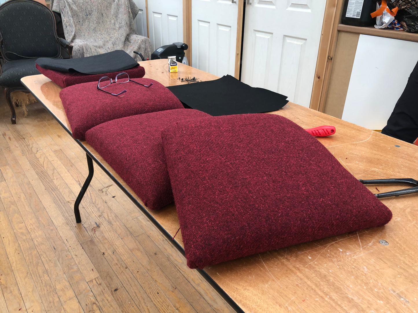 Reupholster your own Dining chair seats (Sunday 14th February 2027)