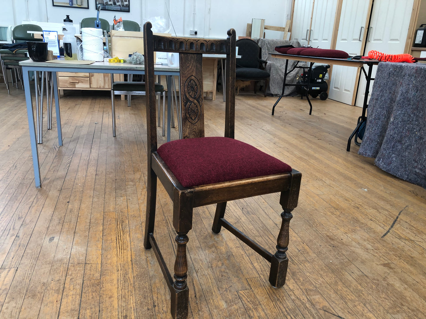 Reupholster your own Dining chair seats (Sunday 14th February 2027)