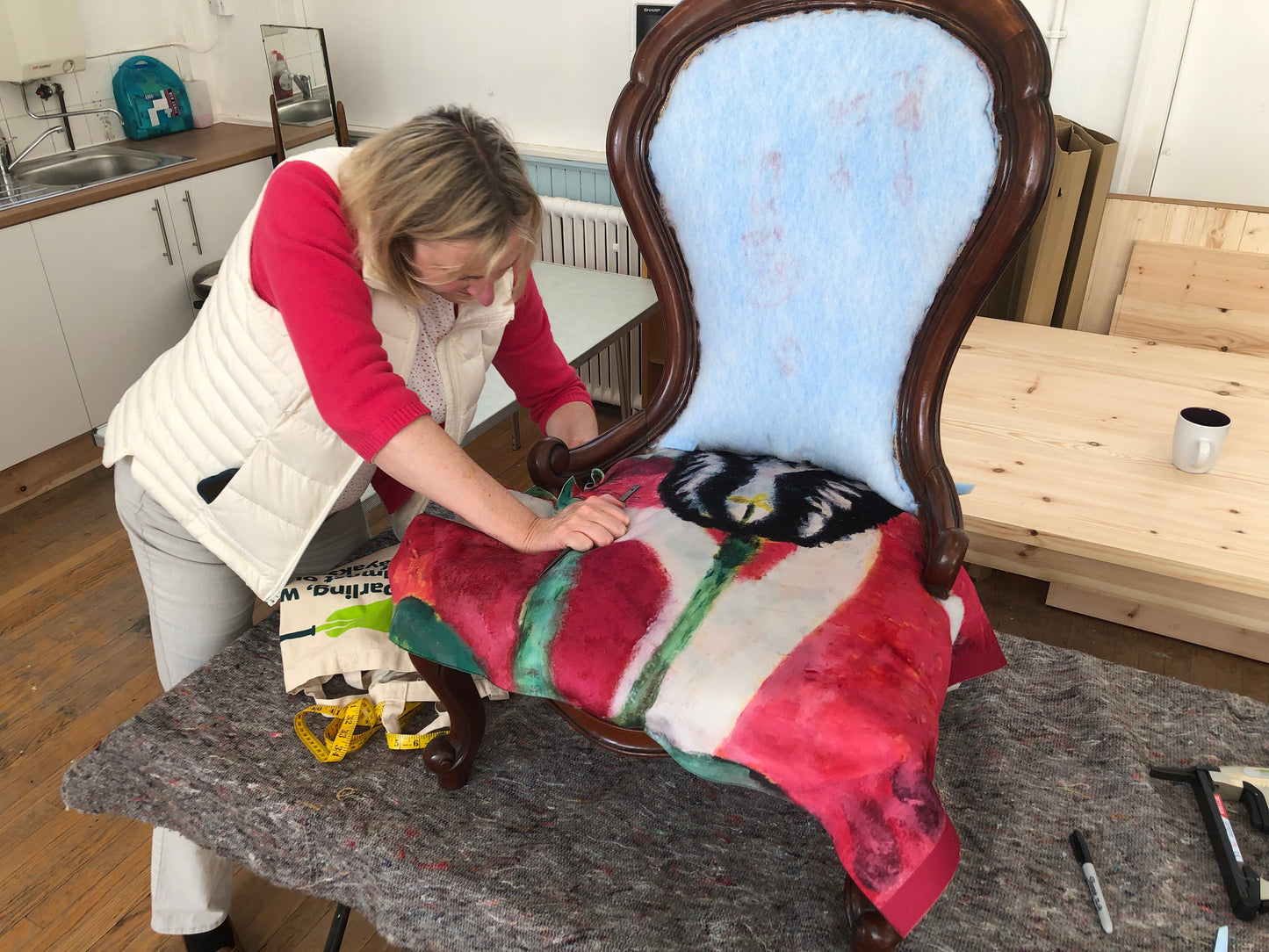 Small Chair Weekend Reupholstery Project (Saturday 13th & Sunday 14th June 2026)