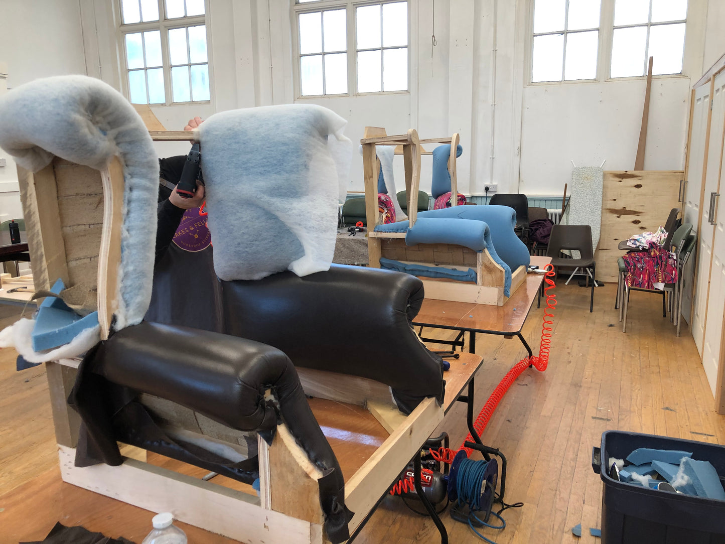 4 week (evening) Make your own Wingback Chair Course - March 2027