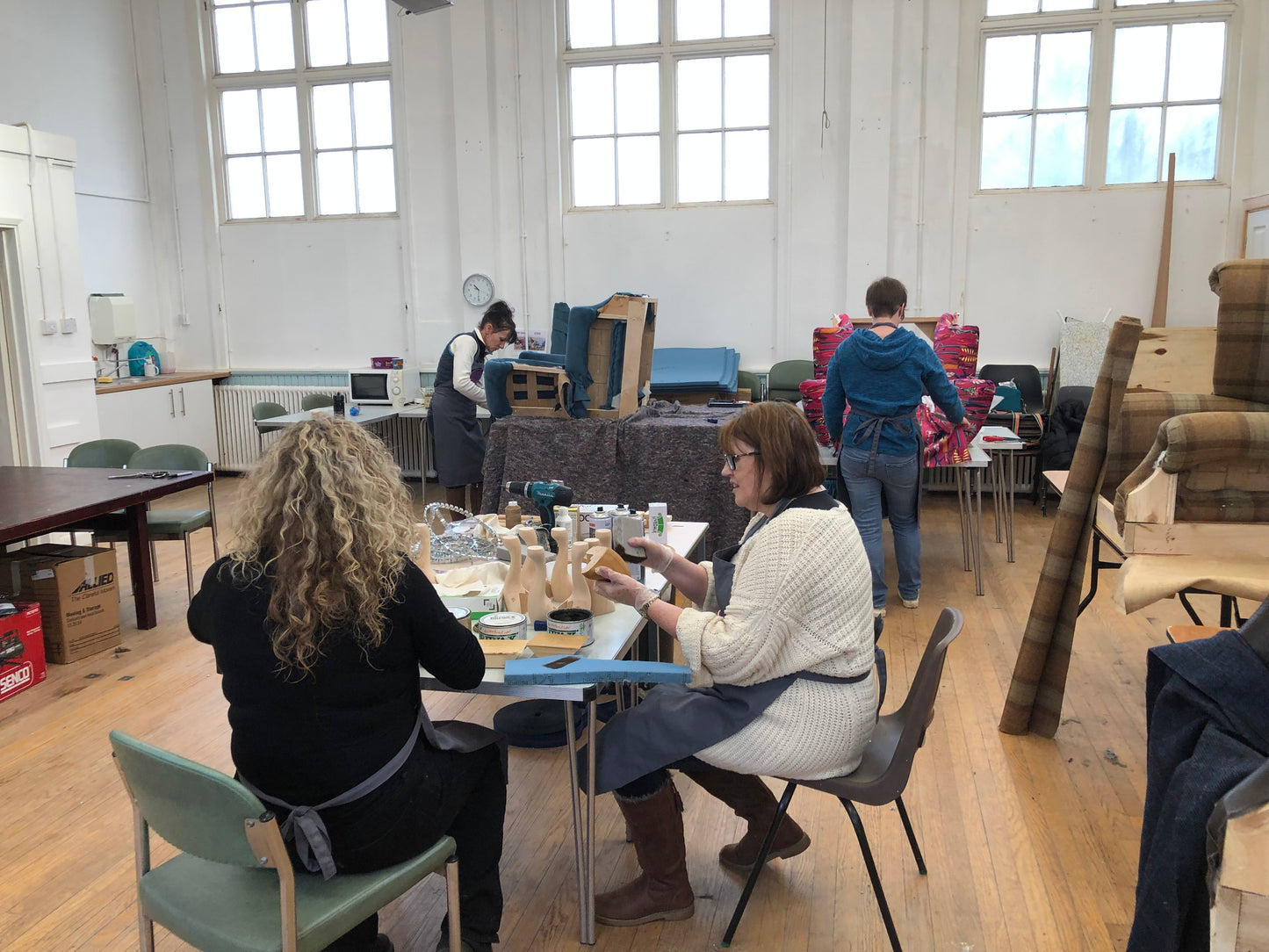 4 week (evening) Make your own Wingback Chair Course - March 2027