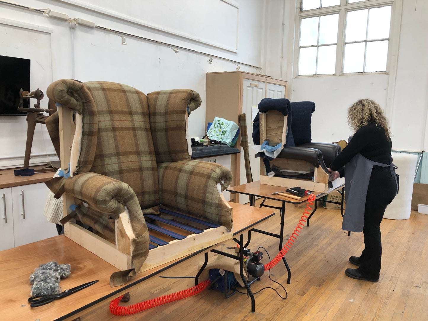 4 week (evening) Make your own Wingback Chair Course - March 2027