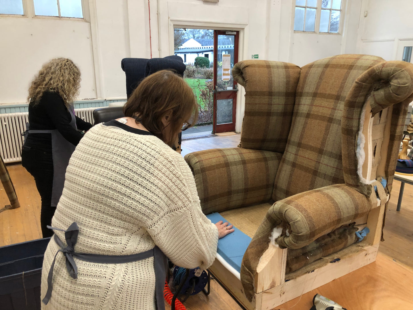 4 week (evening) Make your own Wingback Chair Course - March 2027