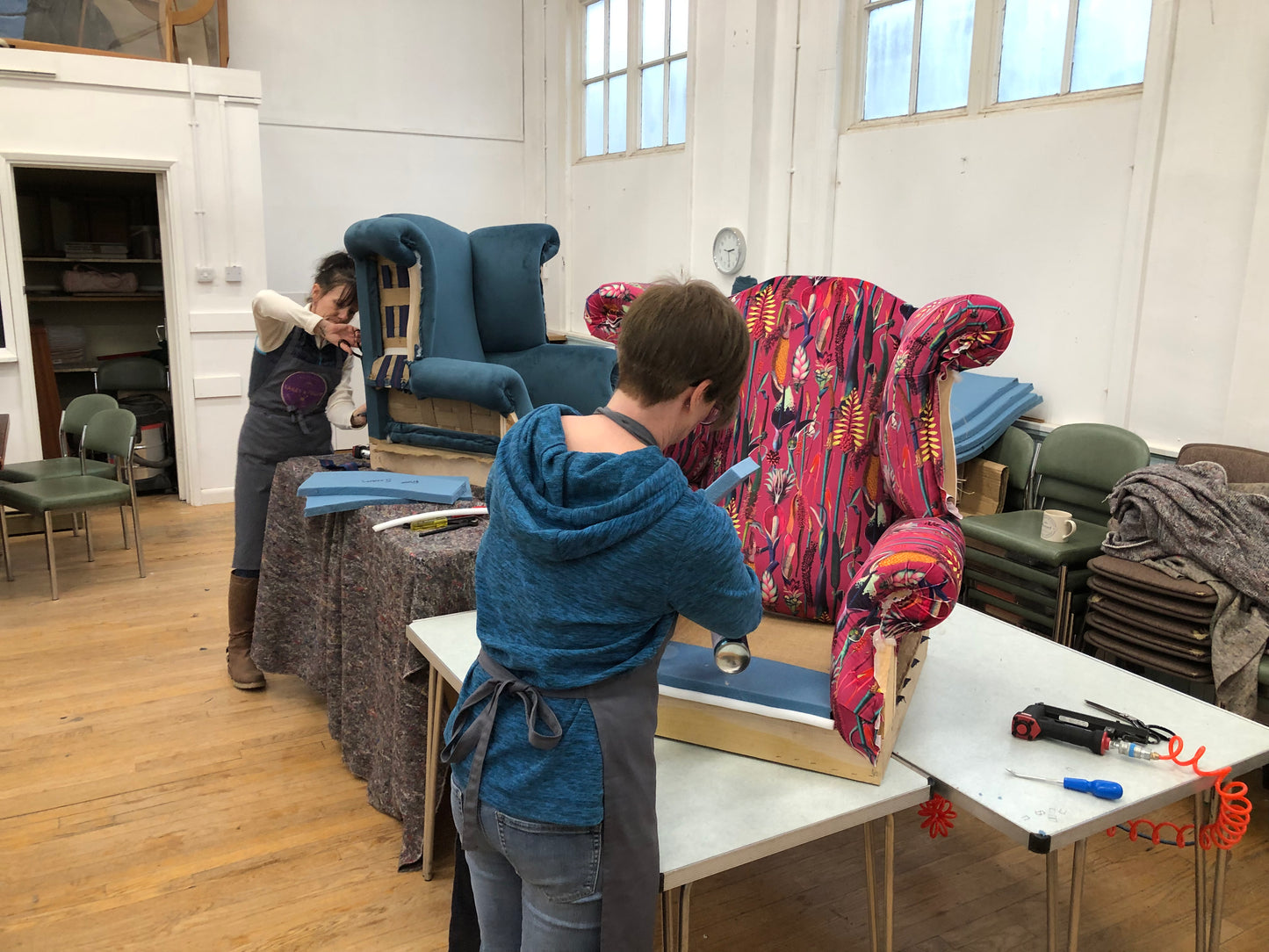 4 week (evening) Make your own Wingback Chair Course - March 2027