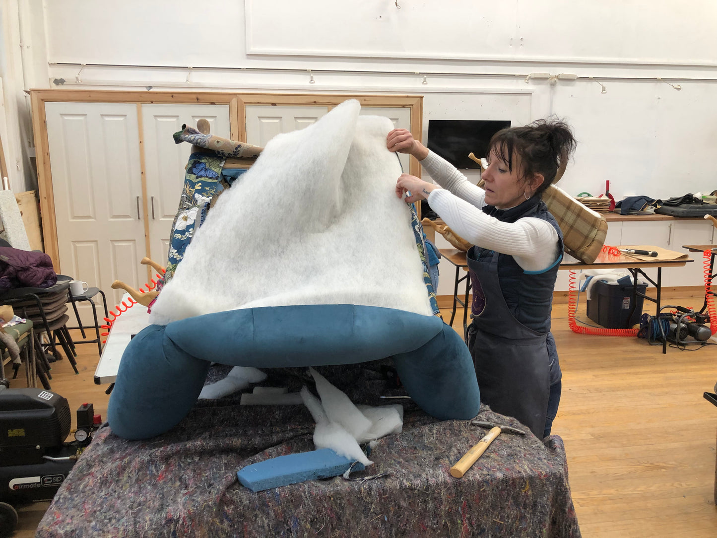 4 week (evening) Make your own Wingback Chair Course - March 2027