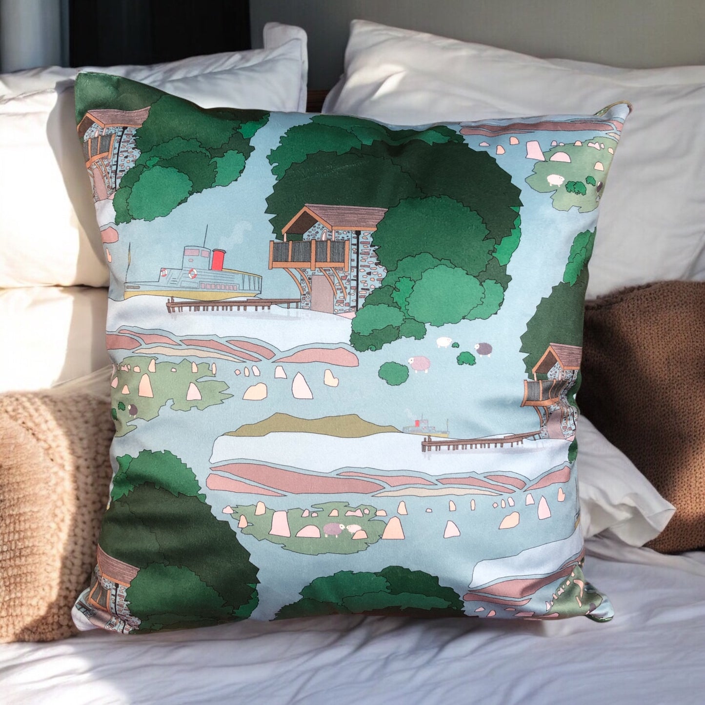 Shop Bespoke Cushion Fabrics - Ullswater Boathouse