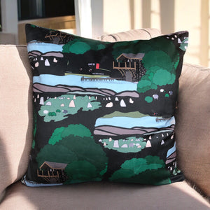Wainwright Cushion - Charcoal (Lake District Collection)