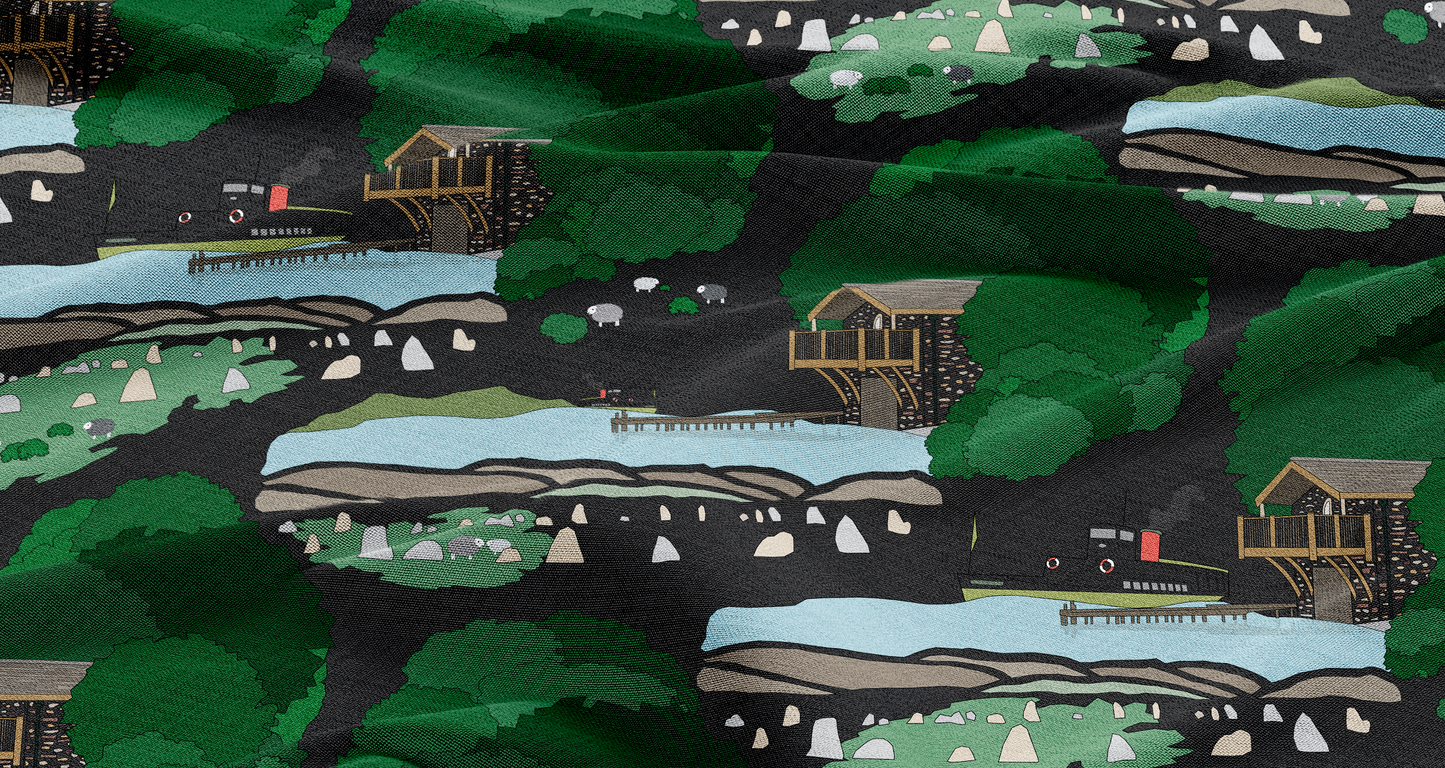 Wainwright Fabric - Lake District Collection