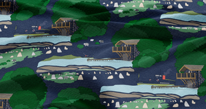 Wainwright Fabric - Lake District Collection