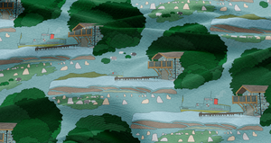 Wainwright Fabric - Lake District Collection
