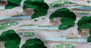 Wainwright Fabric - Lake District Collection