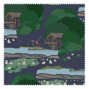 Wainwright Fabric - Lake District Collection