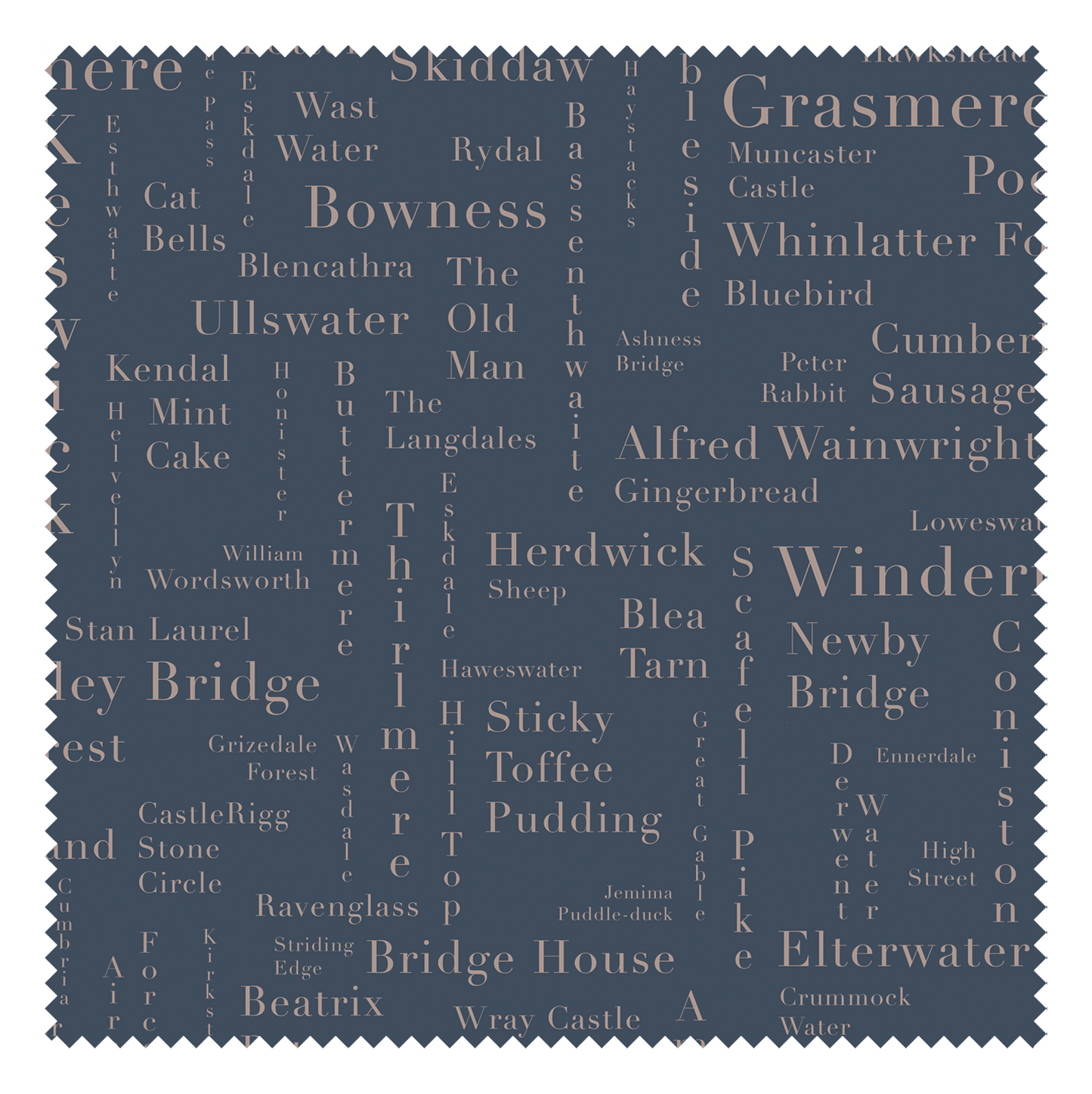 Wordsworth Fabric - Lake District Collection