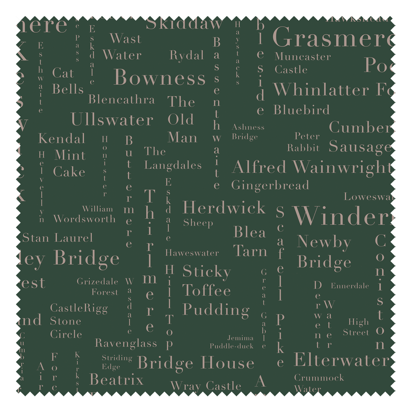 Wordsworth Fabric - Lake District Collection