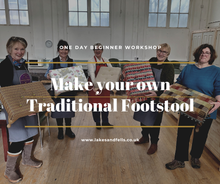Load image into Gallery viewer, Make your own Traditional Footstool (Saturday 28th March 2026)