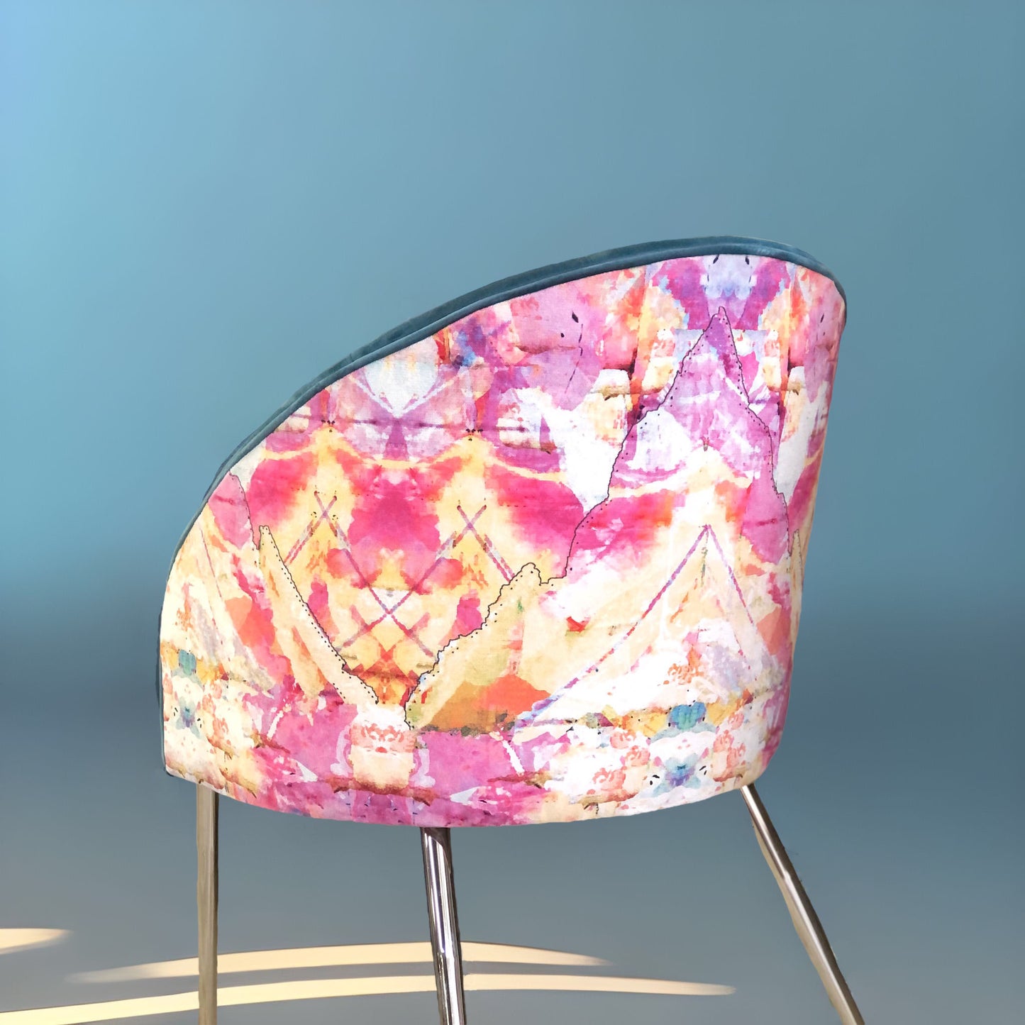 2 x Contemporary Curved Chairs