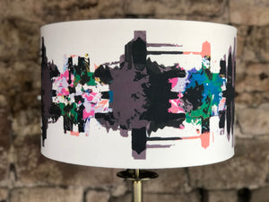 Velvet Lampshade (Mizzle) - Made to Order